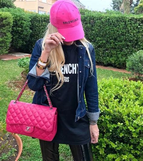 Chanel Jumbo Bag Hot Pink Streetwear Fashion Women Pink Chanel Bag