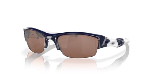 Flak Jacket Vr28 Black Iridium Lenses Polished Navy Frame Sunglasses