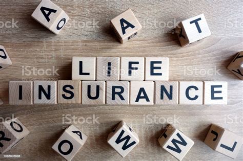 It is something people buy to protect themselves from losing money. Life Insurance Text From Wooden Blocks Stock Photo - Download Image Now - iStock