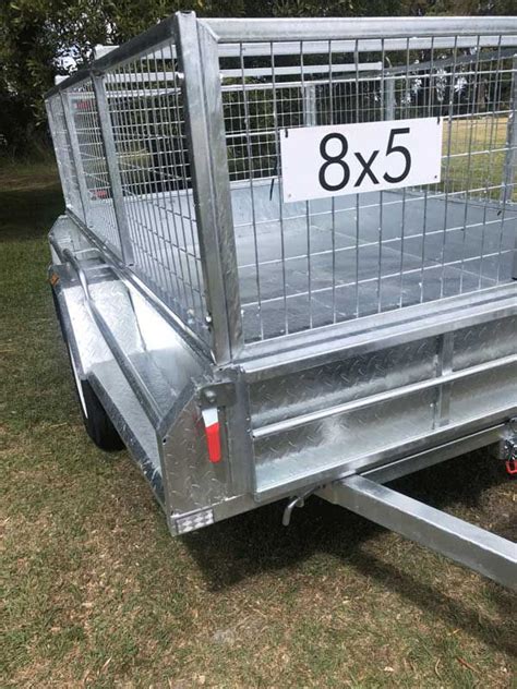 Single Axle Box Trailer Tassie Trailers Devonport Launceston Hobart