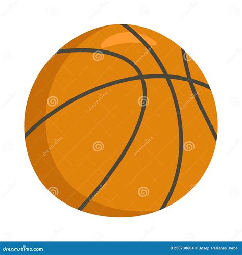 Basketball Sign Emoji Icon Illustration Ball Sports Vector Symbol