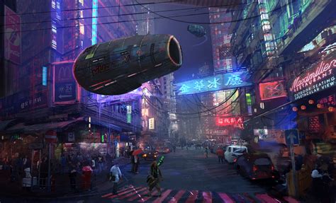 Sci Fi Cyberpunk 4k Ultra Hd Wallpaper By Illoo