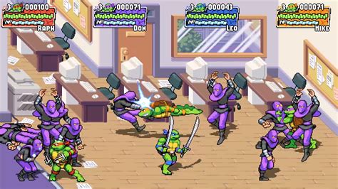 Teenage Mutant Ninja Turtles Shredders Revenge Is A New 16 Bit Beat