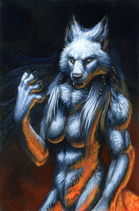 Spring Commission Kibitzer By Hibbary Werewolf Werewolf Art Furry Art