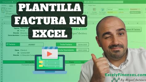Plantilla Factura En Excel Tutorial 2020 Youtube
