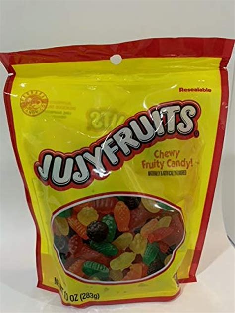 Jujyfruits 1 Bag Chewy Fruit Candy In 5 Fruity Flavors Lime Raspberry Lemon Orange Anise