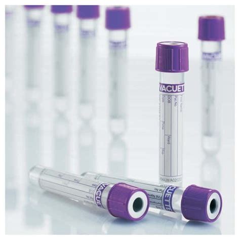 Greiner Bio One VACUETTE K2EDTA Blood Collection Tubes Fill Volume 2mL