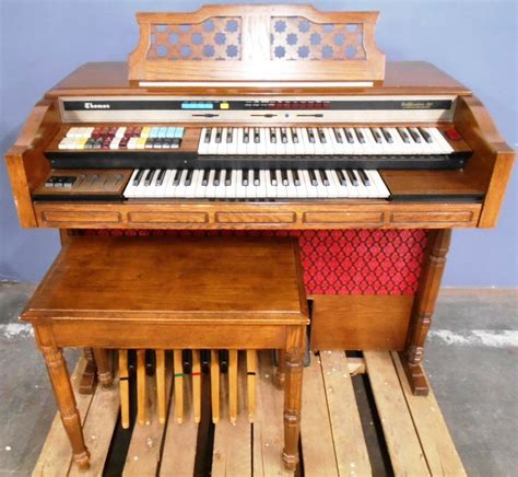 Thomas Californian 262 Double Keyboard Electronic Organ Wrhythm