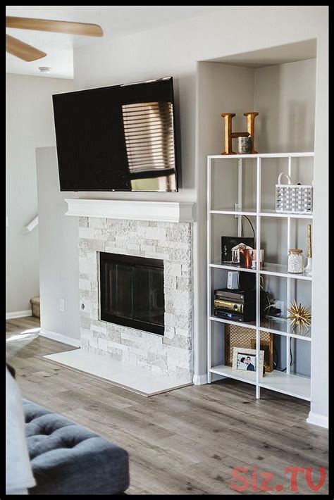 Smoke and soot can waft out and leave the stone dingy. Great No Cost Stone Fireplace bedroom Popular DIY Stone ...