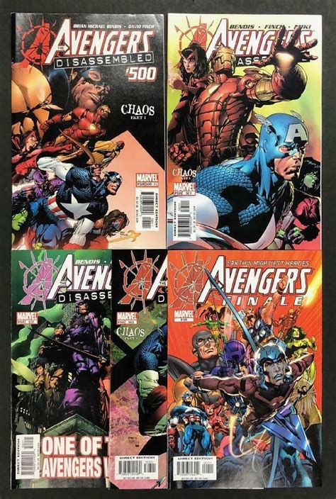 Avengers 1998 500 501 502 503 Finale Complete Disassembled