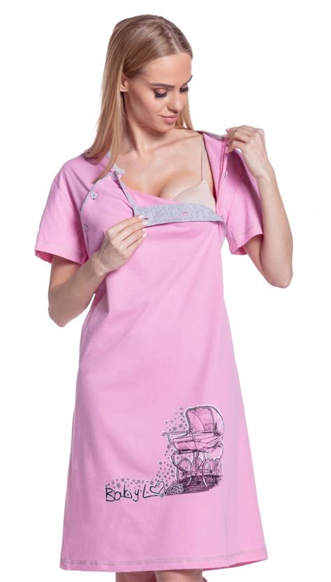 Happy Mama Womens Maternity Hospital Gown Robe Nightie Set Labour And Birth 379p Ebay