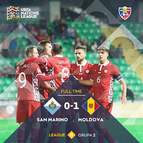 Victorie Pentru Naționala Moldovei în Liga Națiunilor Uefa Oficialmd