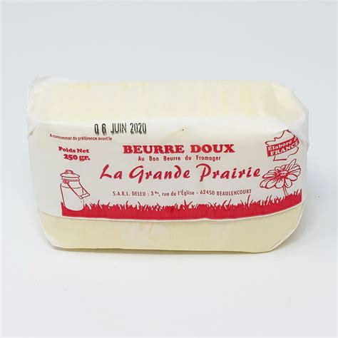 Beurre doux 250g - Prōtegere - Epicerie et Fromagerie AOP Vaucresson (92)