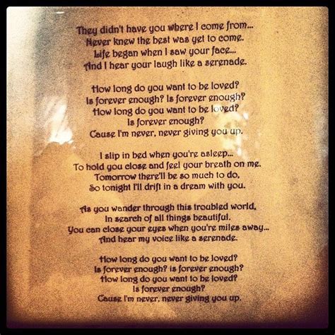 I can't explain the way i feel. wow... the love of a mother. Dixie Chicks. Lyrics to this ...