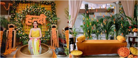 17 Haldi Decoration At Home Ideas For Bride & Groom (2022)