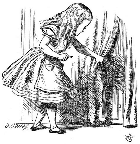 Original 1865 Alice In Wonderland Drawings Surrey Live Lewis Carroll