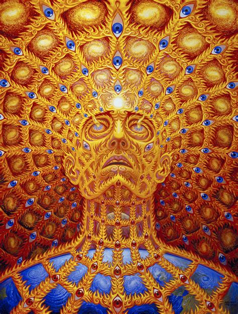 oversoul by alex grey archival ink gallery