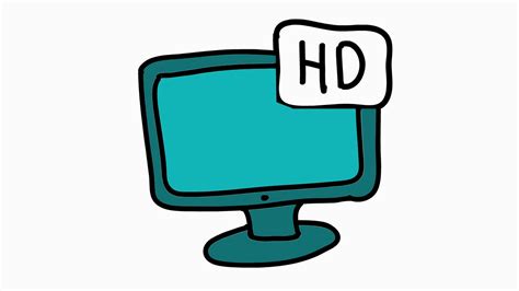 Hd Computer Screen Hand Drawn Animation With Transparent Background