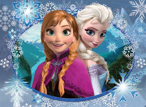 Gambar Elsa Dan Anna Frozen Pulp
