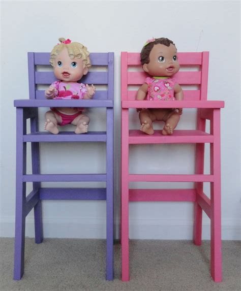 Maybe you would like to learn more about one of these? Ana White | Doll High Chairs - DIY Projects