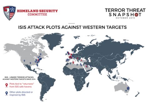 Terror Threat Snapshot Homeland Security Isis Terror