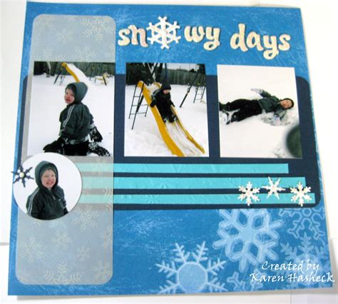 Karens Kreative Kards Snowy Days Sketchabilities Challenge