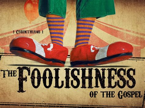 To Be A Fool For Christ Zion Lutheran Church