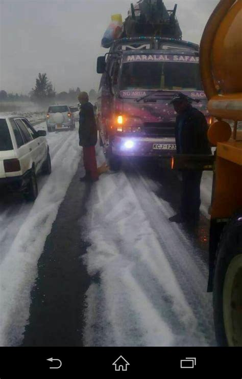 Unbelievable Snow Falls In Nyahururu Kenya Adamazi Blog