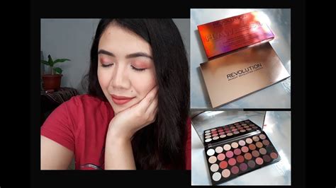 Makeup Revolution Flawless 4 Palette Swatches First Impression Review Youtube