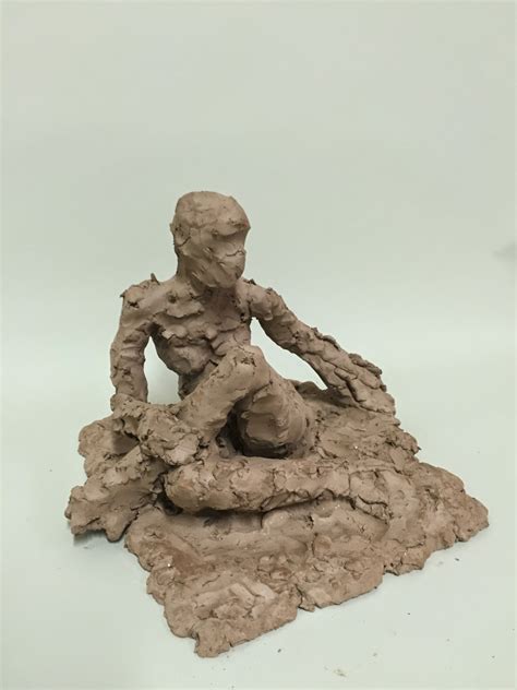 Artist Maryna Bilak News Looking At Human Figure Clay Sculptures