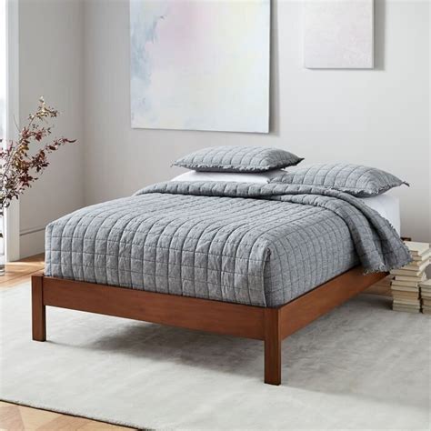 West Elm Simple Bed Frame By West Elm Dwell