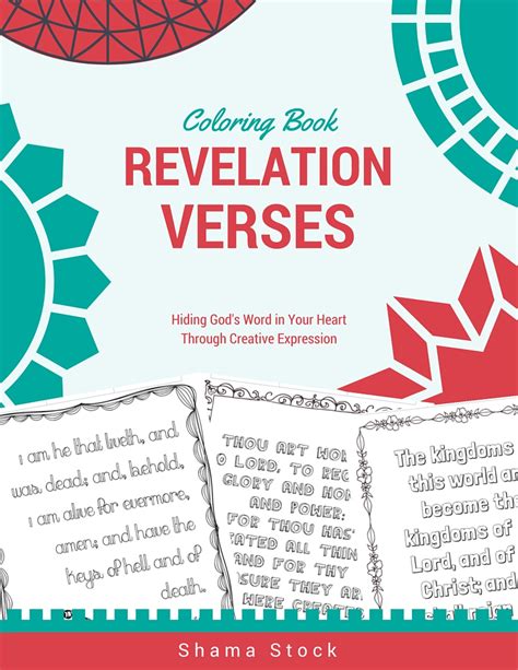Revelation Verses Coloring Book Revelation For Kids