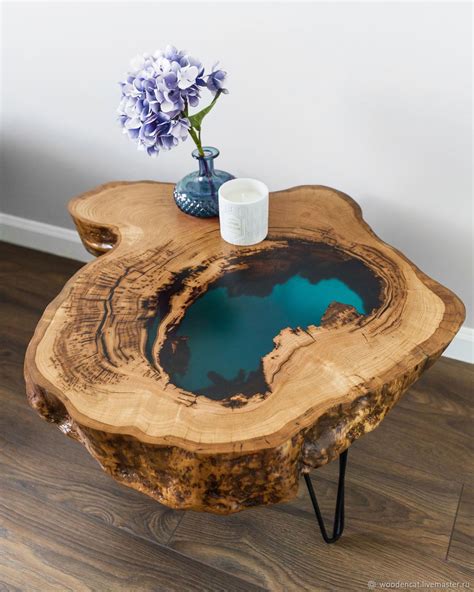 Pin By Alexandre Secci On Rustic Wood Resin Table Wood Table Design