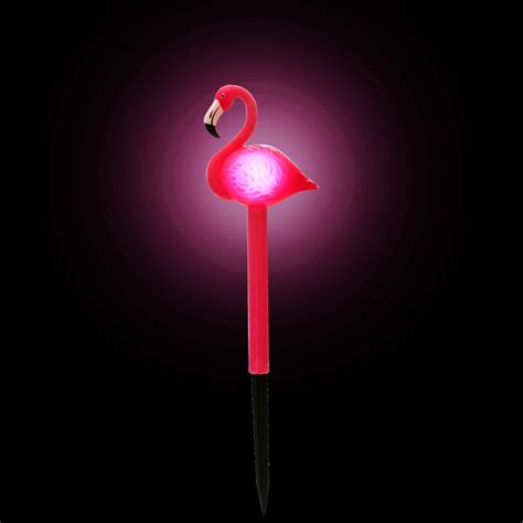 Find great deals on ebay for dancing solar flower. Garden Collection Flamingo Shaped Solar Stake Lights, 11 ...