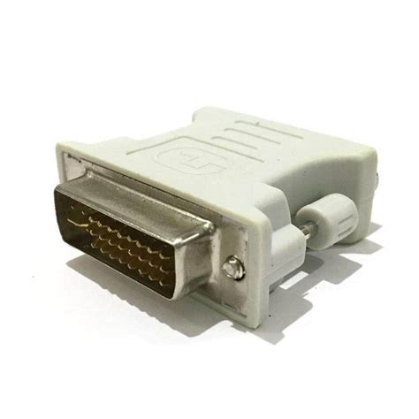 Dvi 245 Dvi I Dual Link Male To Vga Db15 Female Converter Adapter Grey