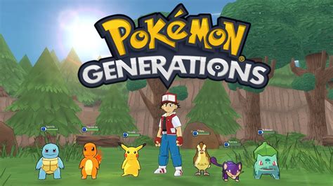 Pokemon Generations Open World Pokemon Game Youtube