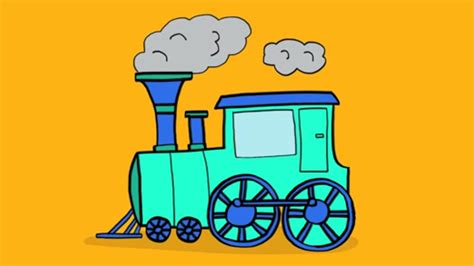 Tu aimerais un jour devenir conducteur de train ? Apprendre à dessiner une locomotive vapeur en 3 étapes ...