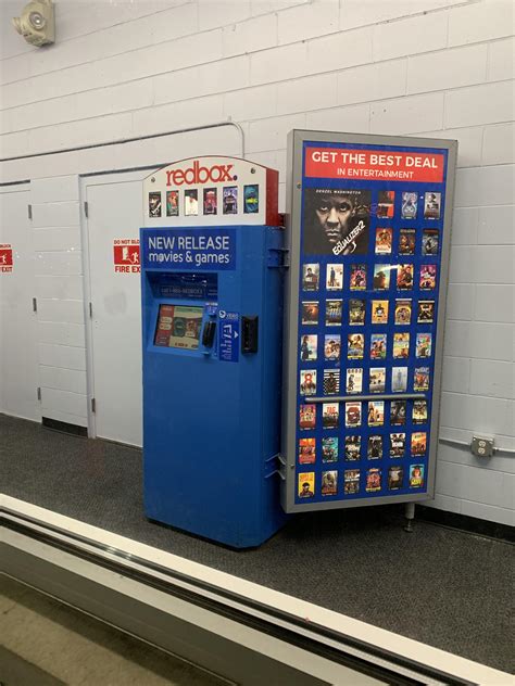 This Blue Redbox At Walmart Rmildlyinteresting