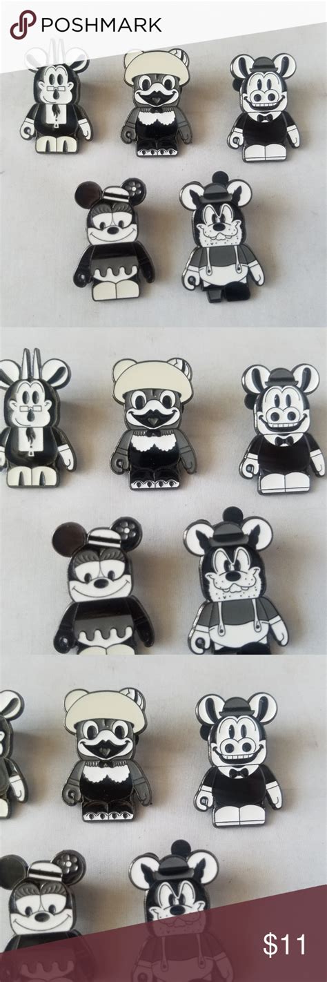 Disney Official Trading Pins Vinylmations Lot Of 5 Things To Sell