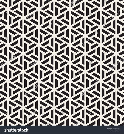 Vector Seamless Pattern Modern Stylish Linear Texture Repeating