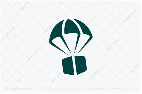 Flying Parachute Logo
