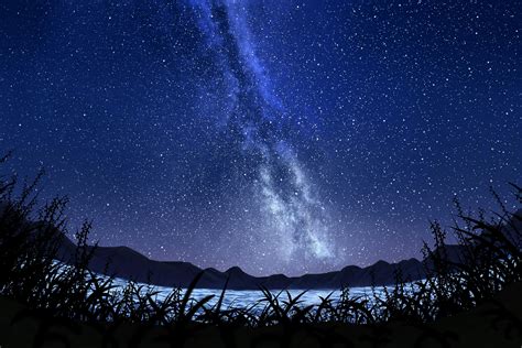 4k Night Sky Wallpapers Top Free 4k Night Sky Backgrounds