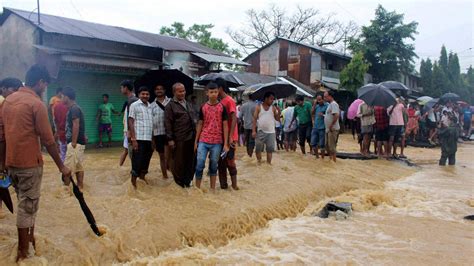 Assam Floods Seven Dead Six Lakh Affected As Situation Worsens The