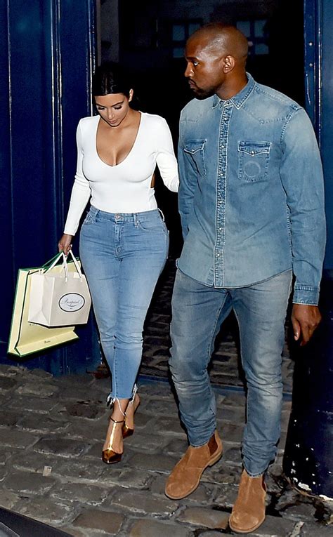 Kim Kardashian And Kanye West Enjoy Night Out In Paris Ahead Of Wedding