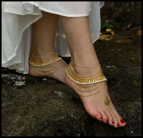 Top 15 Trendy Anklets For Sangeet Mehendi And Wedding Tashiara