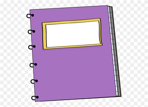 Purple Spiral Notebook Clip Art School Notebook Open Notebook Clipart