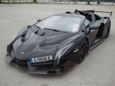 Don't worry — if you can afford the $5.3 million lamborghini veneno roadster, there will still only be nine built. Black Lamborghini Veneno Roadster Arrives in Gibraltar ...