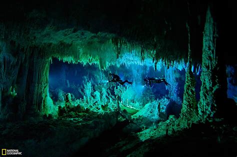 Underwater Cave Underwater Nation Geographic Cave Hd Wallpaper Peakpx
