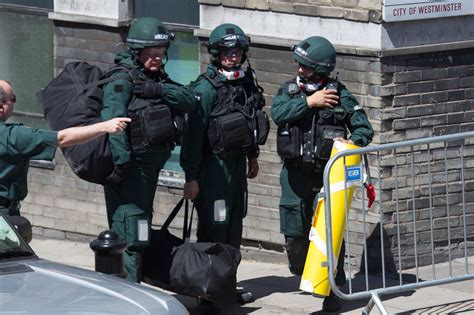 Police Terror Attack Training In Central London Huffpost Uk