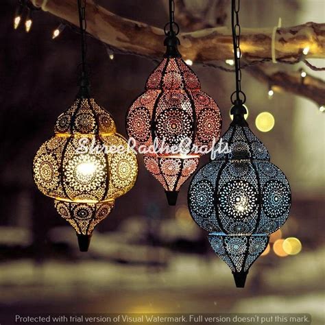 Modern Turkish Vintage Style Moroccan Lantern Ceiling Lights Etsy In